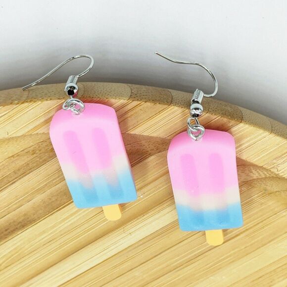 NEW 4 Ice Cream Popsicle Fashion Earrings - Picture 2 of 8